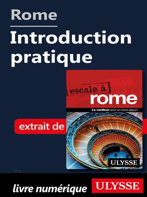 cover image of Rome--Introduction pratique